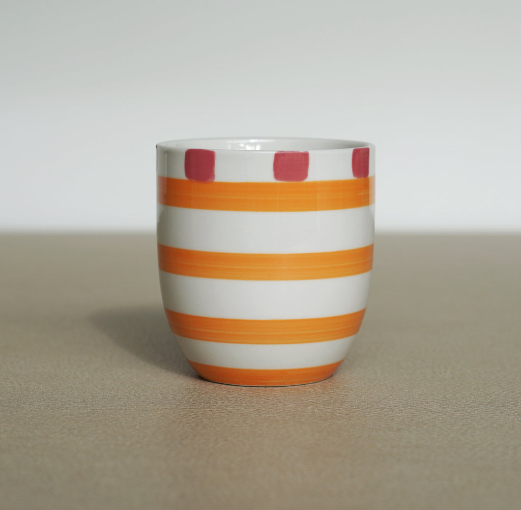 Keramische mok Sunset oranje roze - Néva Living