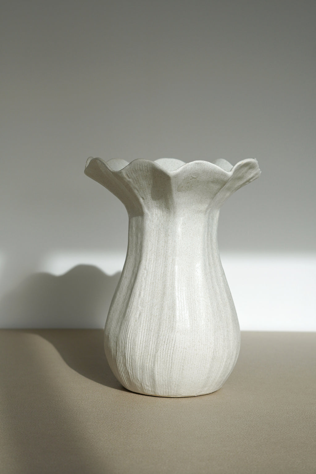 Keramische vaas Noma naturel off-white - Néva Living