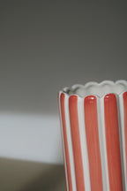 Vaas Luna roze detail - Néva Living