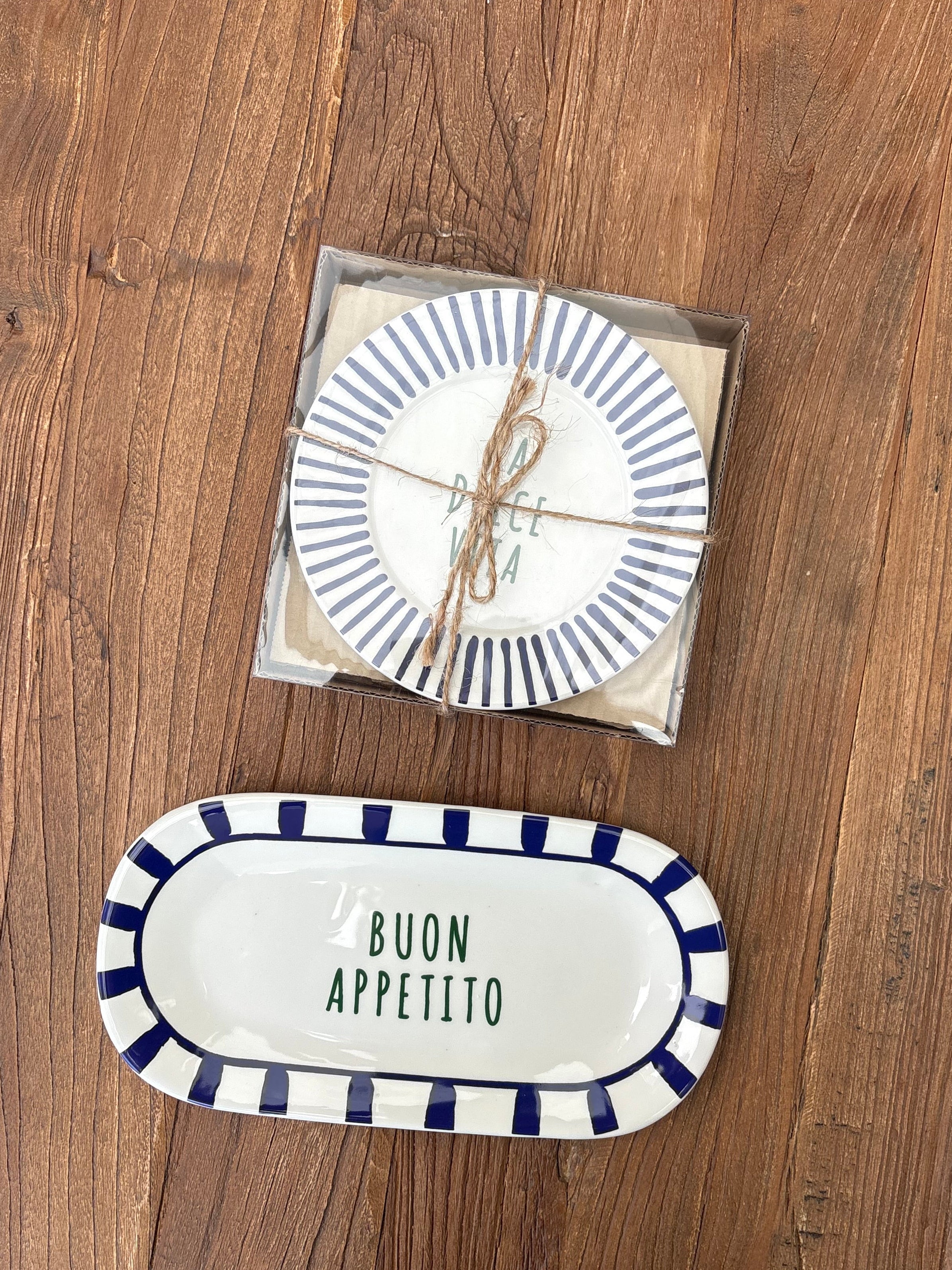 Gebaksbordje Dolce - set van 2