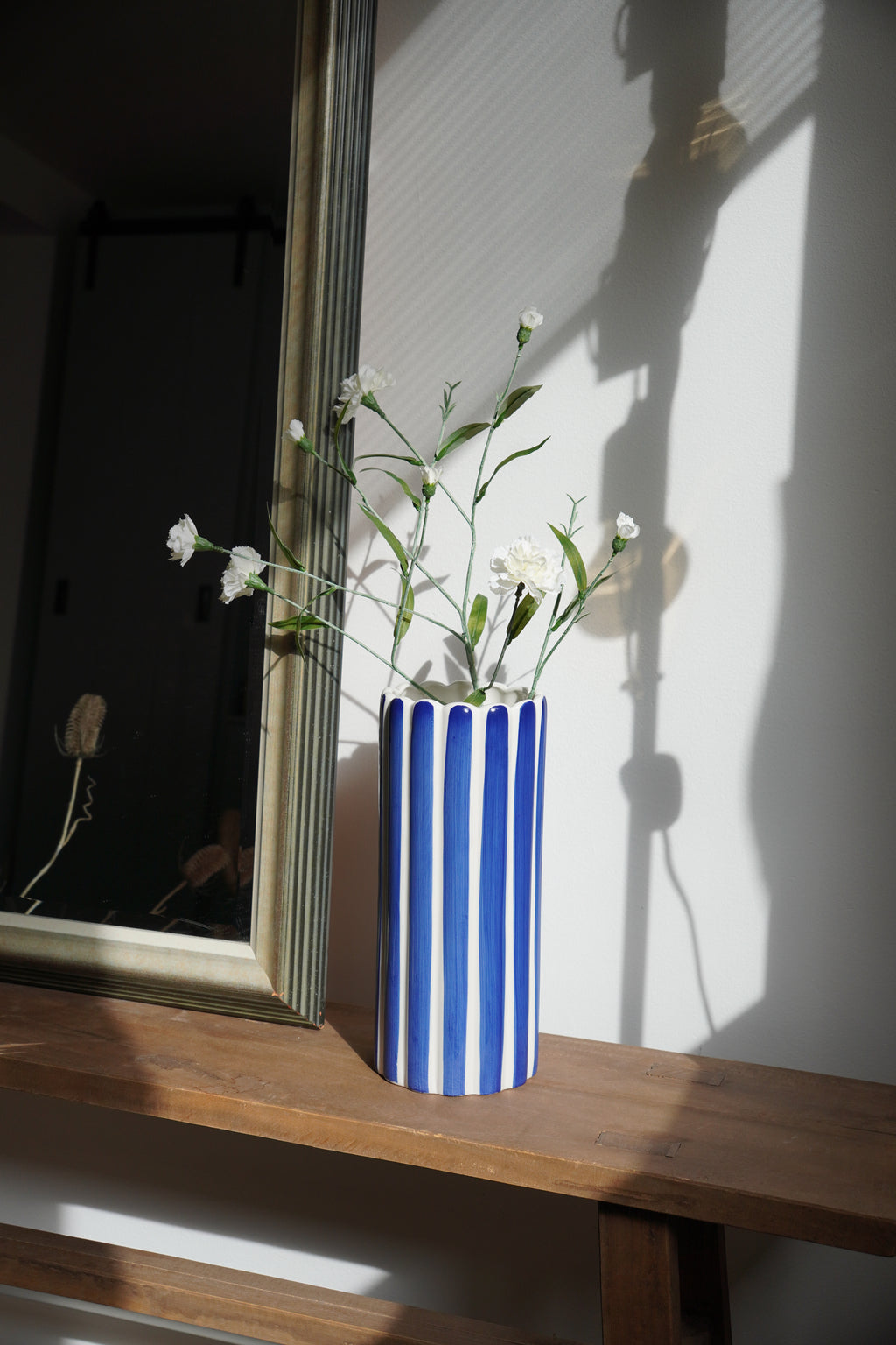Keramische vaas Luna blauw - Néva Living