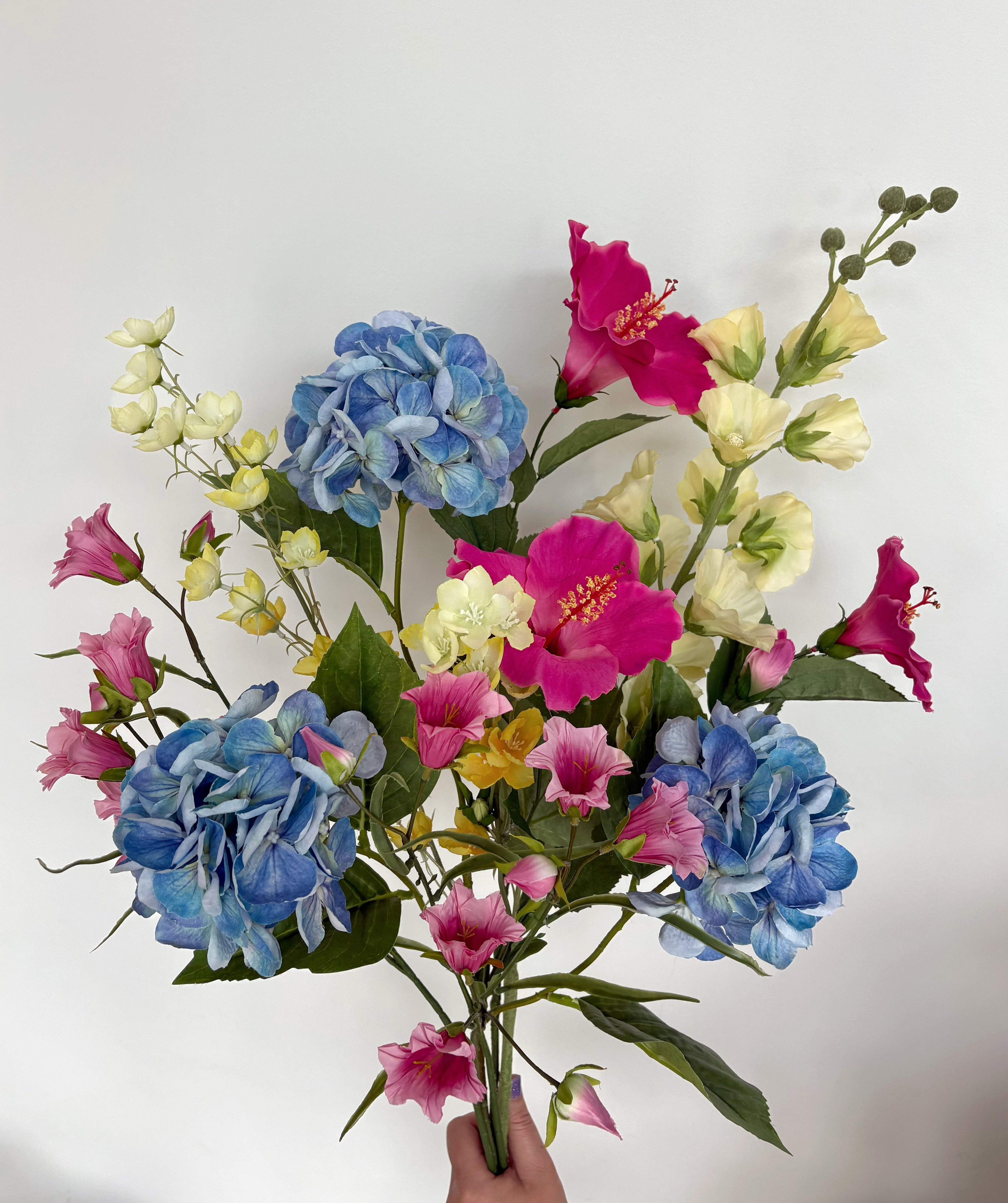 Zijdeboeket Flora