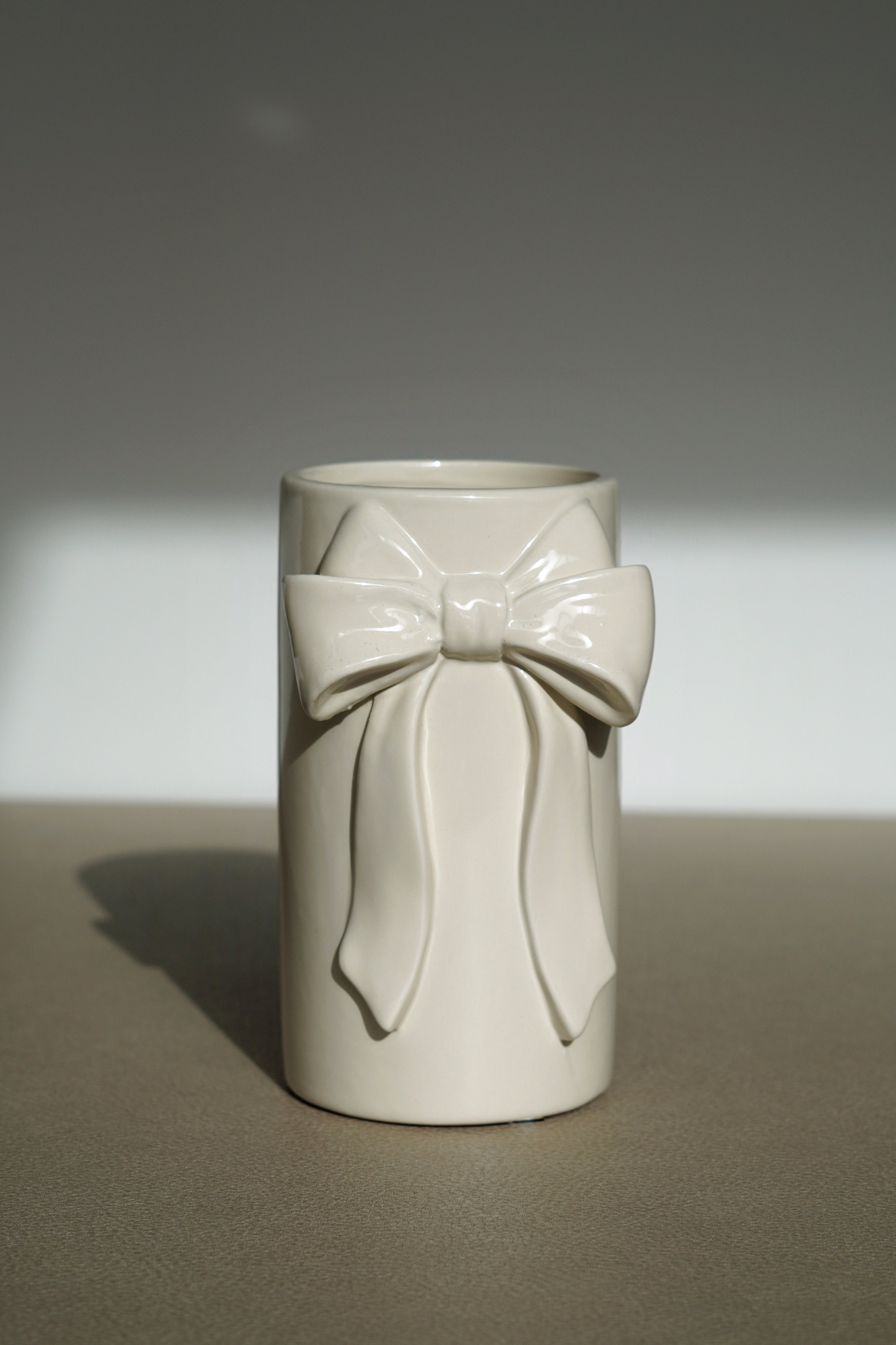Witte keramische vaas Bowy - Néva Living