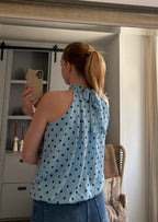 Noa blouse blauw - one size