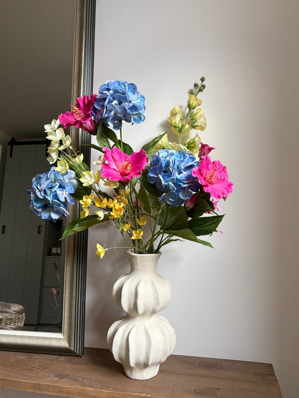 Zijdeboeket Flora