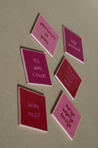 Onderzetter wijnmotief bovenaanzicht - Néva Living