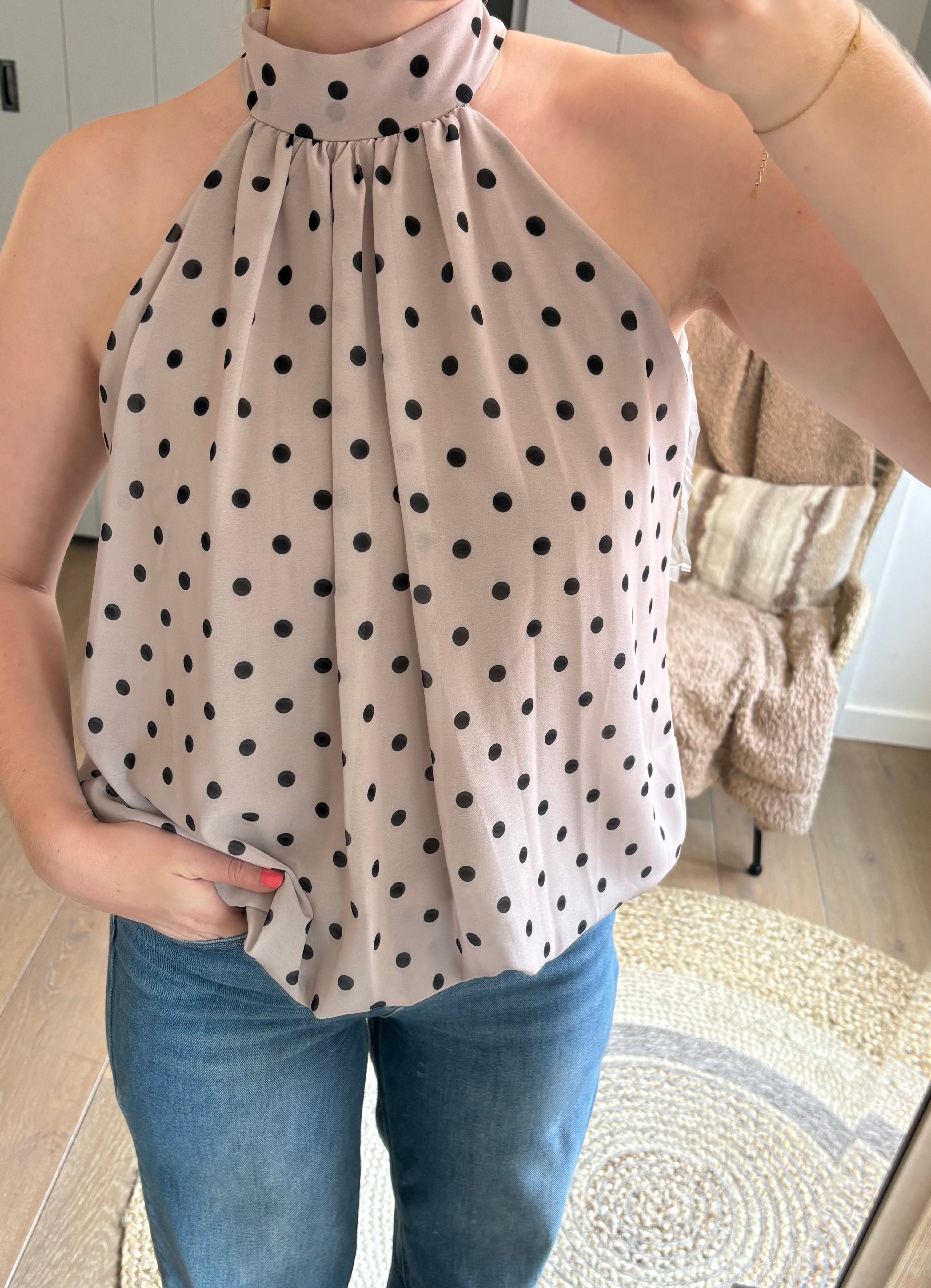 Noa blouse beige - one size