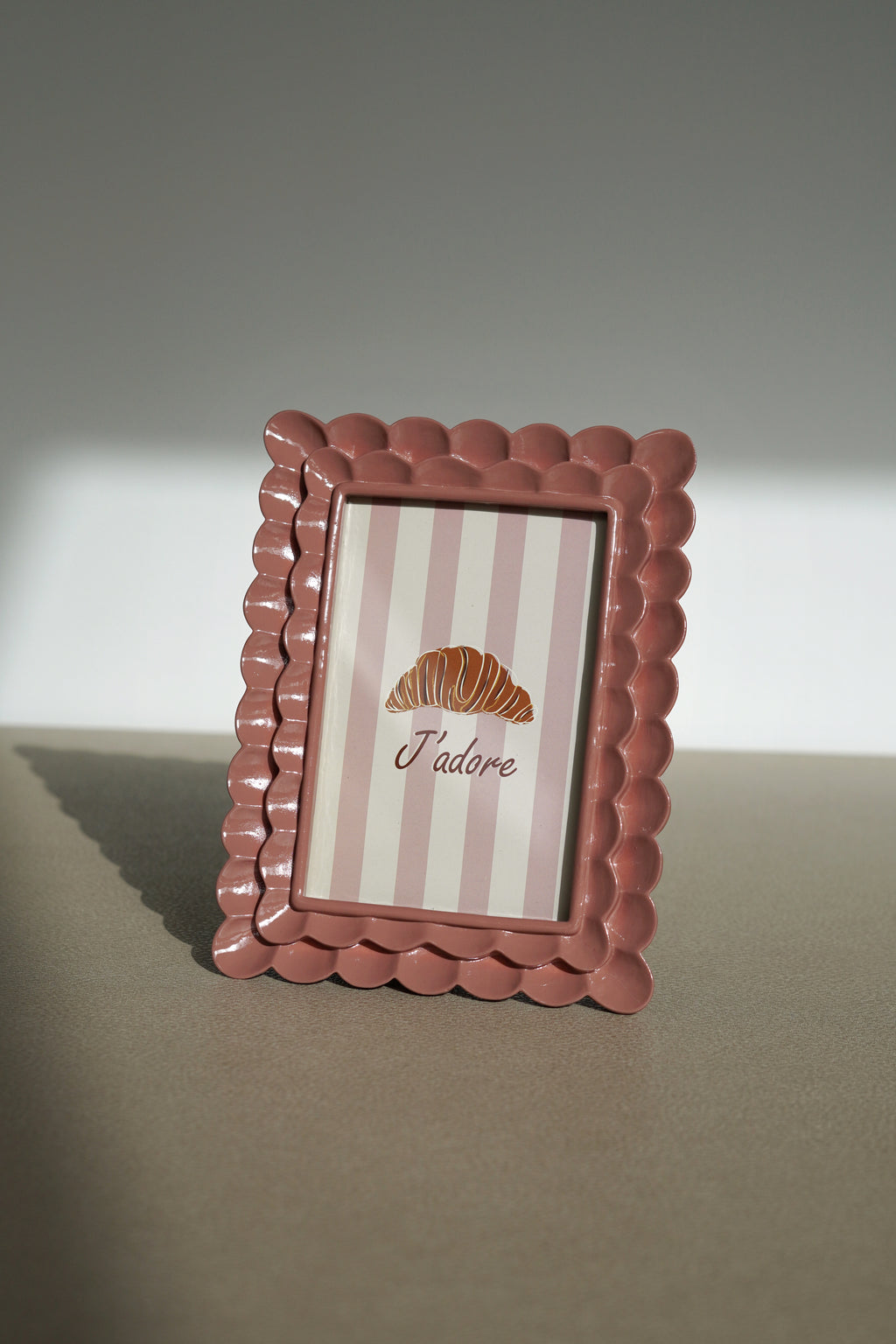 Fotolijst Shell roze lifestyle interieur - Néva Living