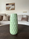 Sage Column vaas groen mint keramiek - Néva Living